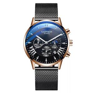Wrist Watch for Men, Fashion Analog Quartz Men's Watch, Gent's Watch with Alloy